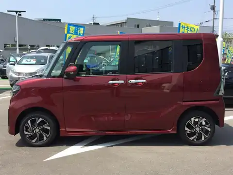 カタログ画像：タント （TANTO） カスタムＸ 2020年12月 6BA-LA660S 660cc ファイアークォーツレッドメタリック 燃費20.2km / l 外装