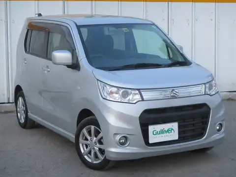 カタログ画像：ワゴンＲスティングレー （WAGON R STINGRAY） Ｘ ＣＤプレーヤー装着車 2012年9月 DBA-MH34S 660cc シルキーシルバーメタリック 燃費27.8km / l メイン（その他）