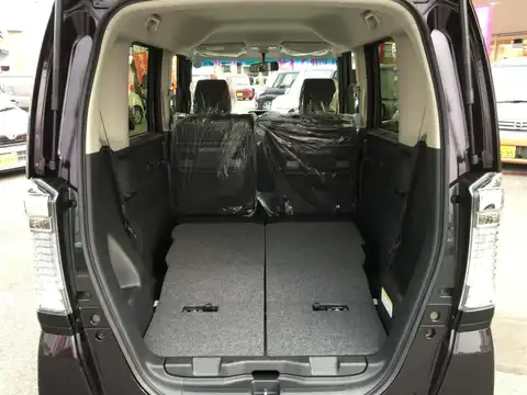 カタログ画像：Ｎ－ＢＯＸカスタム （N-BOX CUSTOM） Ｇ特別仕様車ターボＳＳパッケージ 2016年8月 DBA-JF1 660cc プレミアムベルベットパープル・パール 燃費22.0km / l 内装