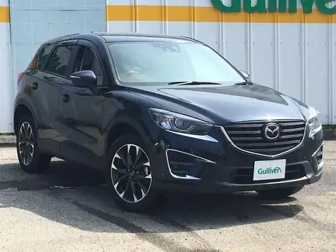 カタログ画像：ＣＸ－５ （CX-5） ２５Ｓ Ｌパッケージ 2015年1月 DBA-KE5FW 2500cc ディープクリスタルブルーマイカ 燃費15.2km / l メイン（その他）