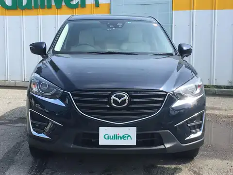 カタログ画像：ＣＸ－５ （CX-5） ２５Ｓ Ｌパッケージ 2015年1月 DBA-KE5FW 2500cc ディープクリスタルブルーマイカ 燃費15.2km / l フロント