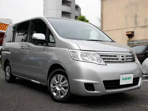 カタログ画像：セレナ （SERENA） ２０Ｓ ナンバーワンエディション 2008年5月 DBA-NC25 2000cc ダイヤモンドシルバー（Ｍ） 燃費12.0km / l メイン