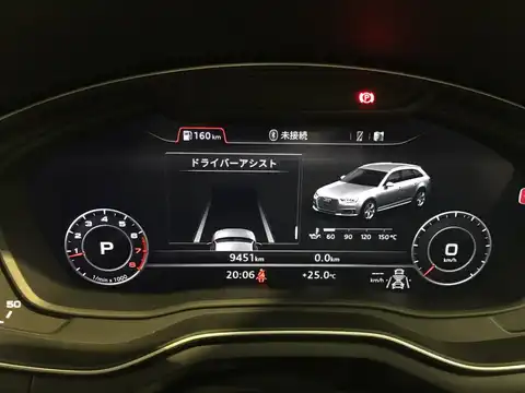 カタログ画像：Ａ４アバント （A4 AVANT） １．４ＴＦＳＩ タキシードスタイル 2018年8月 ABA-8WCVN 1400cc ミトスブラックメタリック 燃費16.6km / l 内装