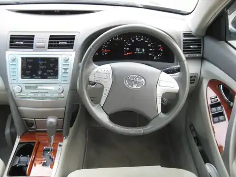 カタログ画像：カムリ （CAMRY） Ｇ Ｆｏｕｒ リミテッドエディション 2007年7月 DBA-ACV45 2400cc グレーメタリック 燃費10.6km / l 内装