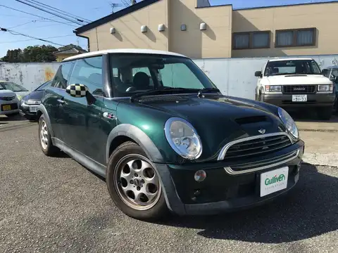カタログ画像：ＭＩＮＩ （MINI） クーパーＳ 2002年3月 GH-RE16 1600cc ブリティッシュ・レーシング・グリーン 燃費11.6km / l メイン（その他）