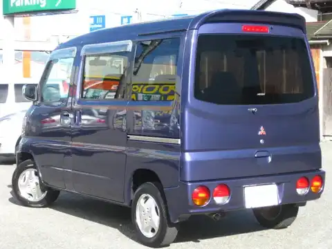 カタログ画像：タウンボックス （TOWN BOX） ＲＸ サンルーフ 1999年4月 GF-U63W 660cc アデリーパープル（Ｍ） バック