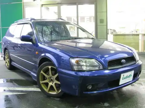 カタログ画像：レガシィツーリングワゴン （LEGACY TOURING WAGON） Ｂスポーツ 2002年8月 TA-BH5 2000cc ノーティックブルー・マイカ 燃費13.0km / l メイン（その他）