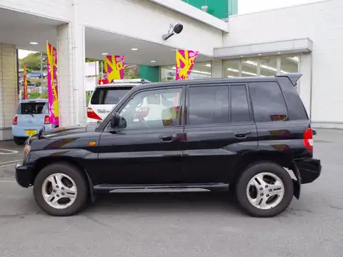 カタログ画像：パジェロイオ （PAJERO IO） ＴＲ 2000年7月 GH-H76W 1800cc ピレネーブラック（Ｐ） 外装