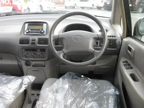 カタログ画像：カローラスパシオ （COROLLA SPACIO） Ｖパッケージ 1999年4月 GF-AE115N 1800cc シルバーメタリック 燃費11.4km / l 内装