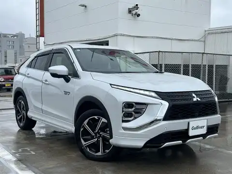 カタログ画像：エクリプスクロスＰＨＥＶ （ECLIPSE CROSS PHEV） ブラックエディション 2023年12月 5LA-GL3W 2400cc ホワイトダイヤモンド 燃費16.4km / l メイン（その他）