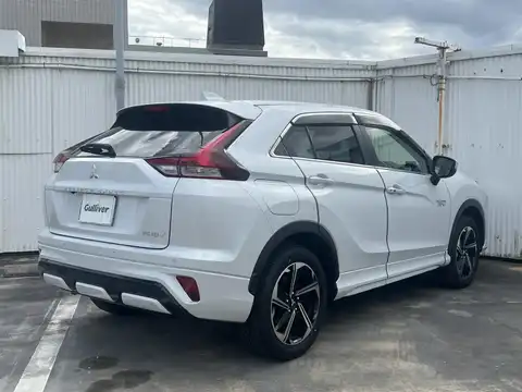カタログ画像：エクリプスクロスＰＨＥＶ （ECLIPSE CROSS PHEV） ブラックエディション 2023年12月 5LA-GL3W 2400cc ホワイトダイヤモンド 燃費16.4km / l 外装