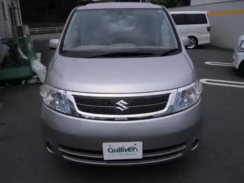 カタログ画像：ランディ （LANDY） ２．０Ｇ 2007年1月 DBA-SC25 2000cc ダイヤモンドシルバーメタリック 燃費13.2km / l フロント