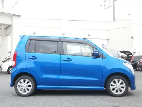 カタログ画像：ワゴンＲ （WAGON R） ＦＸリミテッド 2010年8月 DBA-MH23S 660cc パールメタリックカシミールブルー 燃費21.0km / l 外装