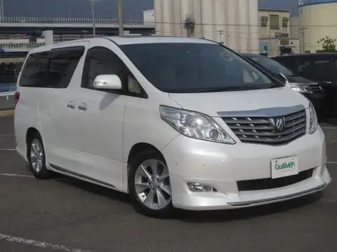 カタログ画像：アルファード （ALPHARD） ３５０Ｘ 2008年5月 DBA-GGH20W 3500cc ホワイトパールクリスタルシャイン 燃費9.5km / l メイン（その他）