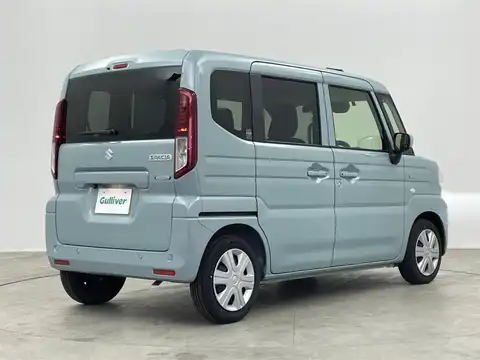 カタログ画像：スペーシア （SPACIA） ハイブリッドＸ 2023年11月 5AA-MK94S 660cc オフブルーメタリック 燃費23.9km / l 内装