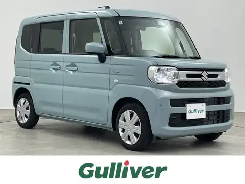カタログ画像：スペーシア （SPACIA） ハイブリッドＸ 2023年11月 5AA-MK94S 660cc オフブルーメタリック 燃費23.9km / l メイン（その他）