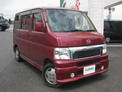 カタログ画像：バモス （VAMOS） Ｌ 2000年10月 GF-HM2 660cc ルビーレッド・パール 燃費14.4km / l メイン