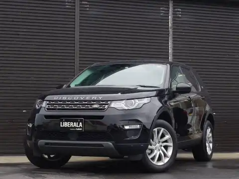 カタログ画像：ディスカバリースポーツ （DISCOVERY SPORT） ＳＥ 2017年11月 LDA-LC2NB 2000cc サントリーニブラック 燃費14.4km / l フロント