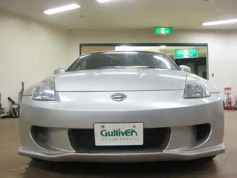 カタログ画像：フェアレディＺ （FAIRLADY Z） バージョンＳＴ 2004年9月 CBA-Z33 3500cc ダイヤモンドシルバー（Ｍ） 燃費9.0km / l フロント