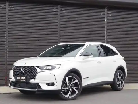 カタログ画像：ＤＳ７クロスバック （DS7 CROSSBACK） グランシック ブルーＨＤｉ 2019年6月 LDA-X74AH01 2000cc ブラン バンキーズ 燃費16.4km / l フロント