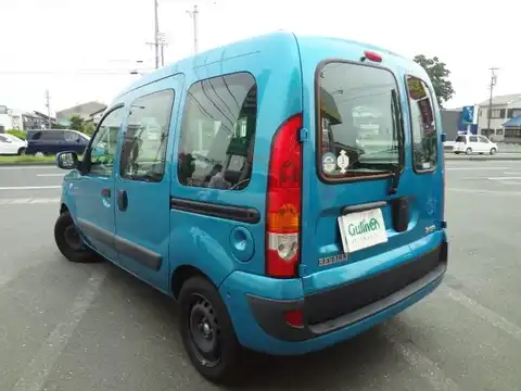 カタログ画像：カングー （KANGOO） １．６ 2008年4月 ABA-KCK4M 1600cc ミント・ブルーＭ バック