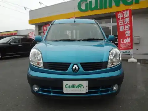 カタログ画像：カングー （KANGOO） １．６ 2008年4月 ABA-KCK4M 1600cc ミント・ブルーＭ フロント