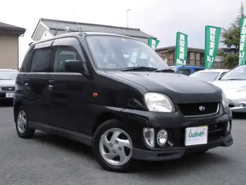 カタログ画像：プレオ （PLEO） ＬＳ 2001年10月 TA-RA1 660cc ピュアブラック・マイカ 燃費18.0km / l メイン（その他）