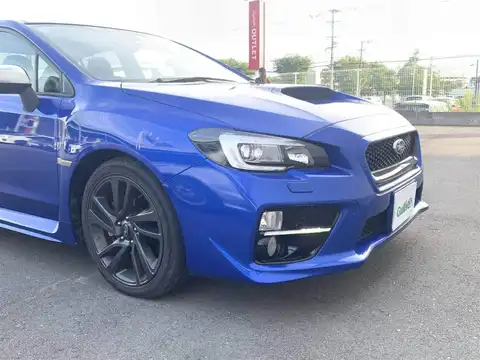 カタログ画像：ＷＲＸ Ｓ４ （WRX S4） ２．０ＧＴアイサイト 2016年5月 DBA-VAG 2000cc ＷＲブルー・パール 燃費13.2km / l 外装