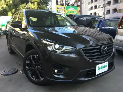 カタログ画像：ＣＸ－５ （CX-5） ２５Ｓ Ｌパッケージ 2015年1月 DBA-KE5FW 2500cc チタニウムフラッシュマイカ 燃費15.2km / l メイン（その他）