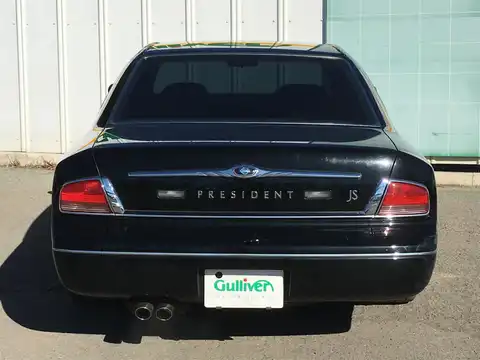 カタログ画像：インフィニティＱ４５ （INFINITI Q45） タイプＲ 1995年11月 E-G50 4500cc ブラック 燃費7.0km / l バック