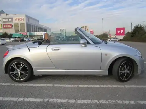 カタログ画像：コペン （COPEN） タンレザーエディション 2004年6月 ABA-L880K 660cc ＤＣ・ブライトシルバーメタリック 燃費15.2km / l 外装