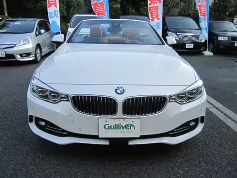 カタログ画像：４シリーズ （4 SERIES） ４３５ｉカブリオレ ラグジュアリー 2014年4月 DBA-3R30 3000cc 燃費12.5km / l フロント