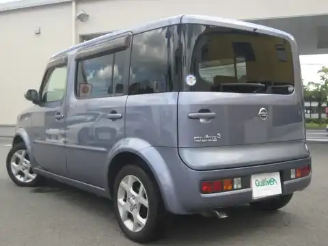 カタログ画像：キューブキュービック （CUBE CUBIC） ＳＸ ＭＤ／ＣＤセレクション 2004年12月 CBA-BGZ11 1400cc ソードメタル（Ｍ） 燃費16.8km / l バック