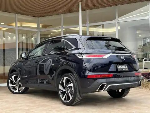 カタログ画像：ＤＳ７クロスバック （DS7 CROSSBACK） グランシック ピュアテック 2018年7月 ABA-X745G06 1600cc ブルー アンクル 燃費14.7km / l バック