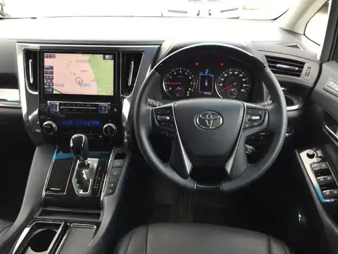 カタログ画像：ヴェルファイア （VELLFIRE） ２．５Ｚ Ｇエディション 2015年1月 DBA-AGH35W 2500cc バーニングブラッククリスタルシャインガラスフレーク 燃費12.0km / l 内装