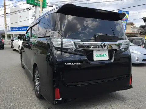 カタログ画像：ヴェルファイア （VELLFIRE） ２．５Ｚ Ｇエディション 2015年1月 DBA-AGH35W 2500cc バーニングブラッククリスタルシャインガラスフレーク 燃費12.0km / l バック