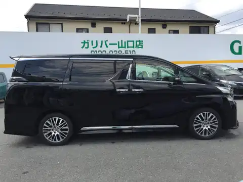 カタログ画像：ヴェルファイア （VELLFIRE） ２．５Ｚ Ｇエディション 2015年1月 DBA-AGH35W 2500cc バーニングブラッククリスタルシャインガラスフレーク 燃費12.0km / l 外装