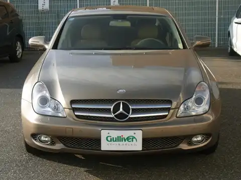 カタログ画像：ＣＬＳクラス （CLS-CLASS） ＣＬＳ３５０ 2008年5月 DBA-219356C 3500cc サニディンベージュ（Ｍ） 燃費8.5km / l フロント