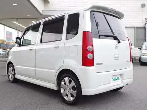 カタログ画像：ＡＺワゴン （AZ-WAGON） ＦＴ 2003年10月 LA-MJ21S 660cc パールホワイト 燃費18.0km / l バック