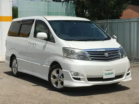 カタログ画像：アルファードＶ （ALPHARD V） ＡＳ プラチナセレクションⅡ 2007年6月 DBA-ANH15W 2400cc ホワイトパールマイカ 燃費9.4km / l メイン（その他）