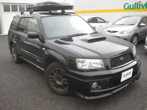 カタログ画像：フォレスター （FORESTER） クロススポーツ２．０Ｔ 2004年2月 TA-SG5 2000cc オブシディアンブラック・パール 燃費12.2km / l メイン（その他）