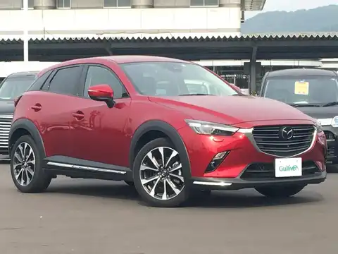 カタログ画像：ＣＸ－３ （CX-3） ＸＤ 2019年10月 3DA-DK8FW 1800cc ソウルレッドクリスタルメタリック 燃費23.2km / l メイン（その他）