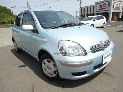 カタログ画像：ヴィッツ （VITZ） Ｕ Ｌパッケージ・ＮＥＯエディション 2004年5月 CBA-SCP13 1300cc ペールブルーマイカメタリック 燃費23.0km / l メイン（その他）