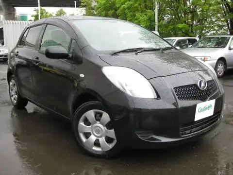 カタログ画像：ヴィッツ （VITZ） Ｕ 2007年1月 DBA-SCP90 1300cc ブラックマイカ 燃費19.6km / l メイン（その他）