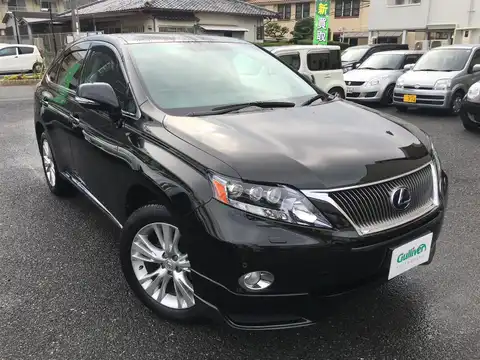 カタログ画像：ＲＸ （RX） ＲＸ４５０ｈ バージョンＬ 2011年6月 DAA-GYL10W 3500cc ブラックorスターライトブラックガラスフレーク 燃費17.4km / l メイン（その他）