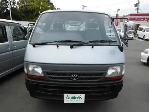 カタログ画像：ハイエースバン （HIACE VAN） ＤＸ ＧＬパッケージ仕様車 2002年8月 GE-RZH112V 2000cc ライトグリーンメタリック フロント