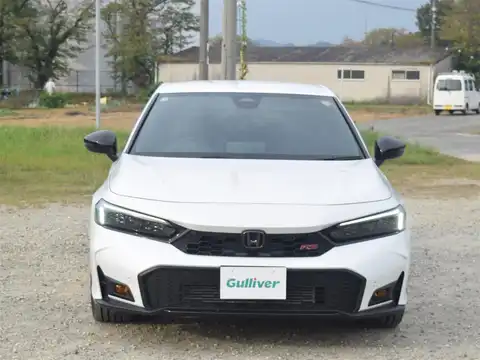 カタログ画像：シビック （CIVIC） タイプＲ レーシングブラックパッケージ 2025年9月 6BA-FL5 2000cc チャンピオンシップホワイト 燃費12.5km / l 外装