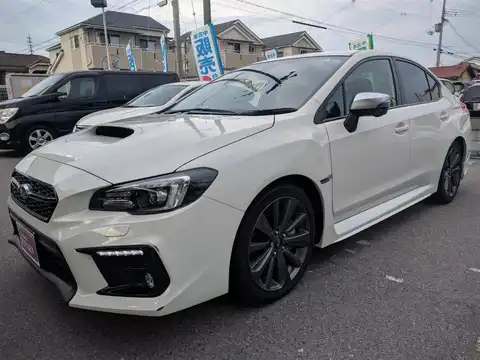 カタログ画像：ＷＲＸ Ｓ４ （WRX S4） ２．０ＧＴアイサイト 2019年6月 DBA-VAG 2000cc クリスタルホワイト・パール 燃費13.2km / l 外装