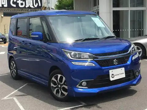 カタログ画像：ソリオバンディット （SOLIO BANDIT） ハイブリッドＳＶ 2016年11月 DAA-MA46S 1200cc ブーストブルーパールメタリック 燃費32.0km / l メイン（その他）