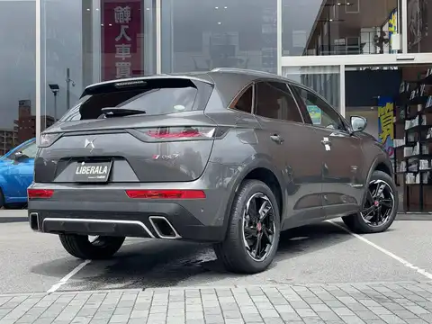 カタログ画像：ＤＳ７クロスバック （DS7 CROSSBACK） パフォーマンスライン 2019年4月 ABA-X745G06 1600cc グリ プラチナム 燃費14.7km / l バック